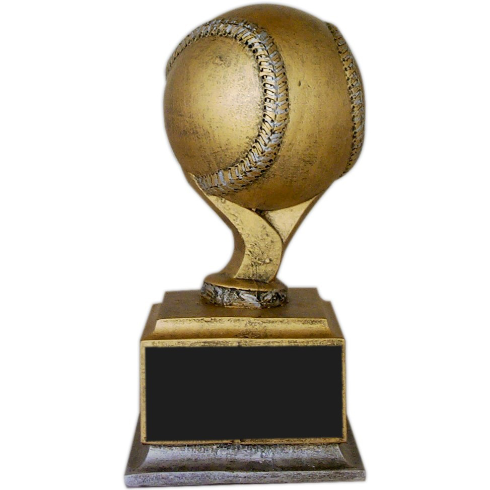 Resin Baseball Gold