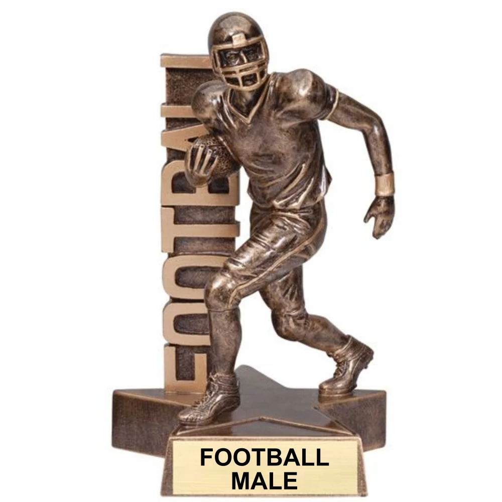 Resin Football Billboard