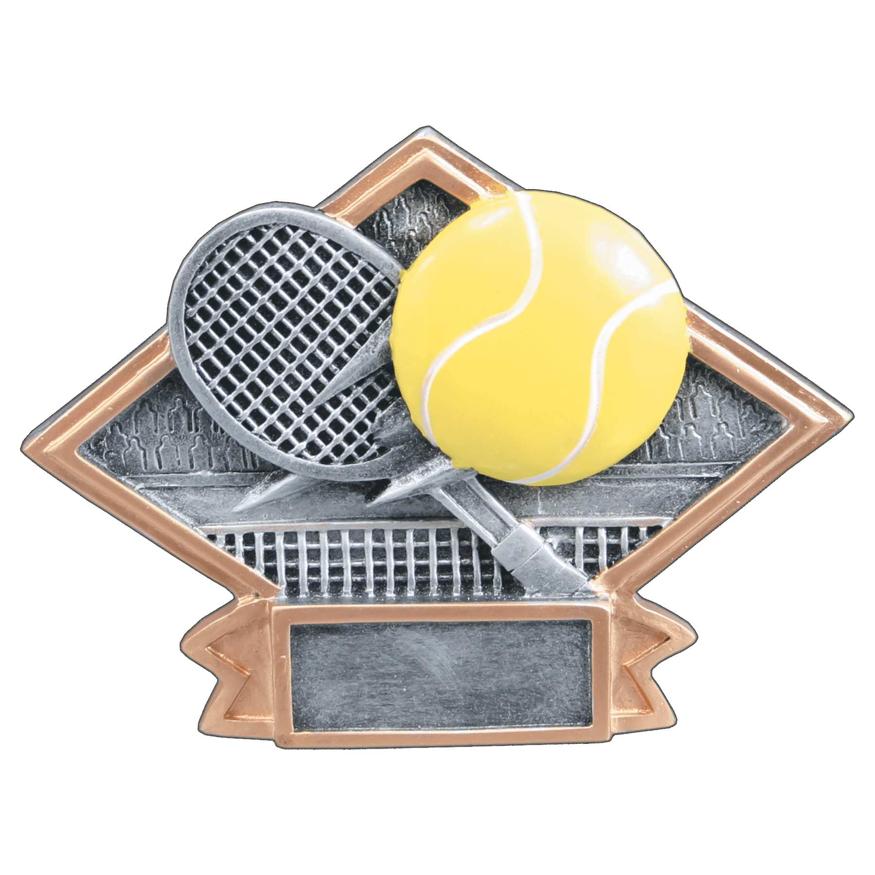 Resin Tennis Diamond Small - 6 x 4 1/2