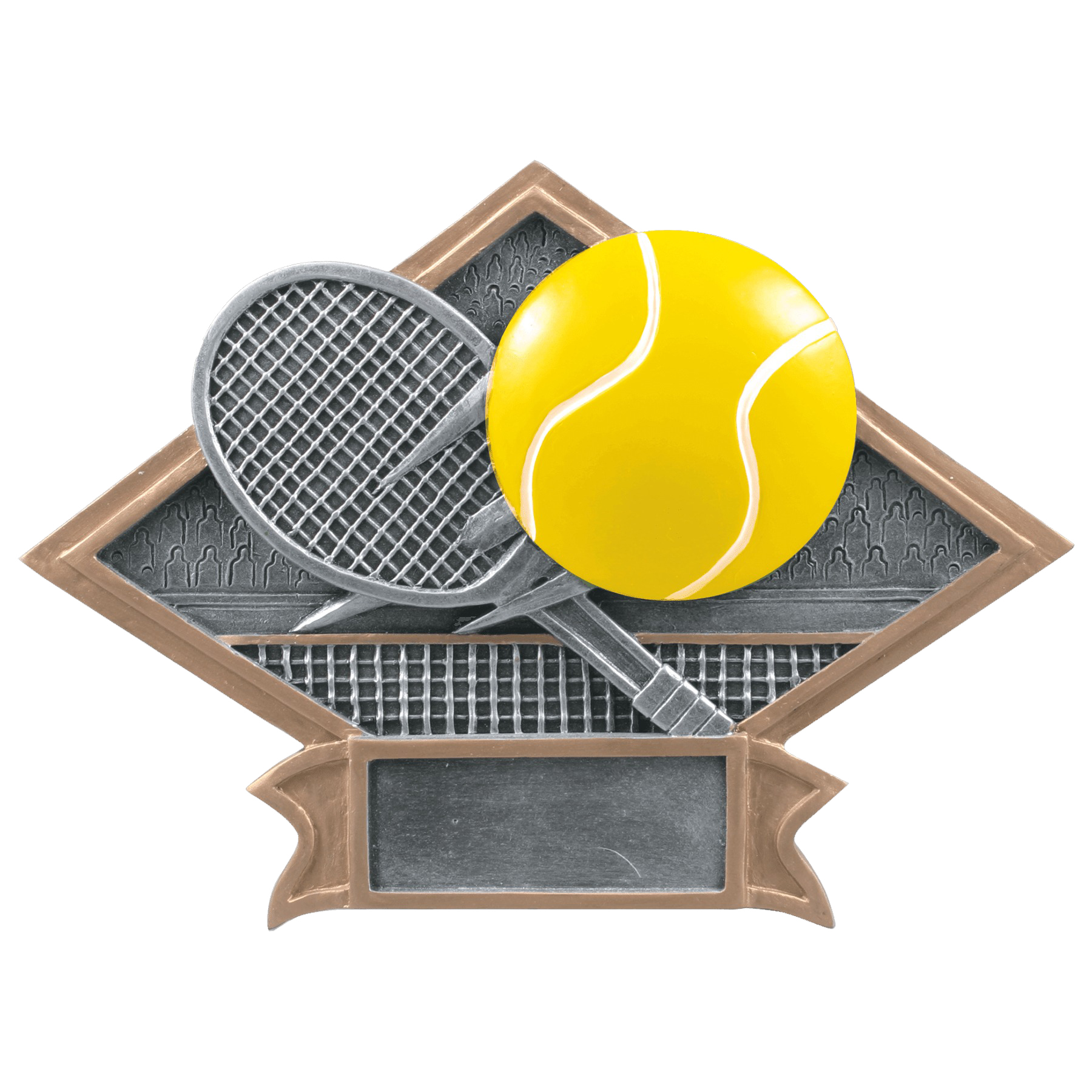 Resin Tennis Diamond Large -  8 1/2 x 6 '