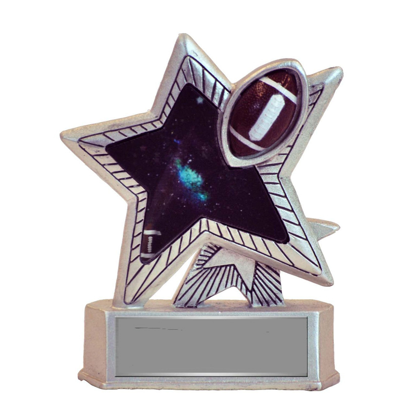 Resin Football Star Small