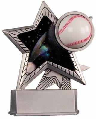 Resin Baseball Star Large