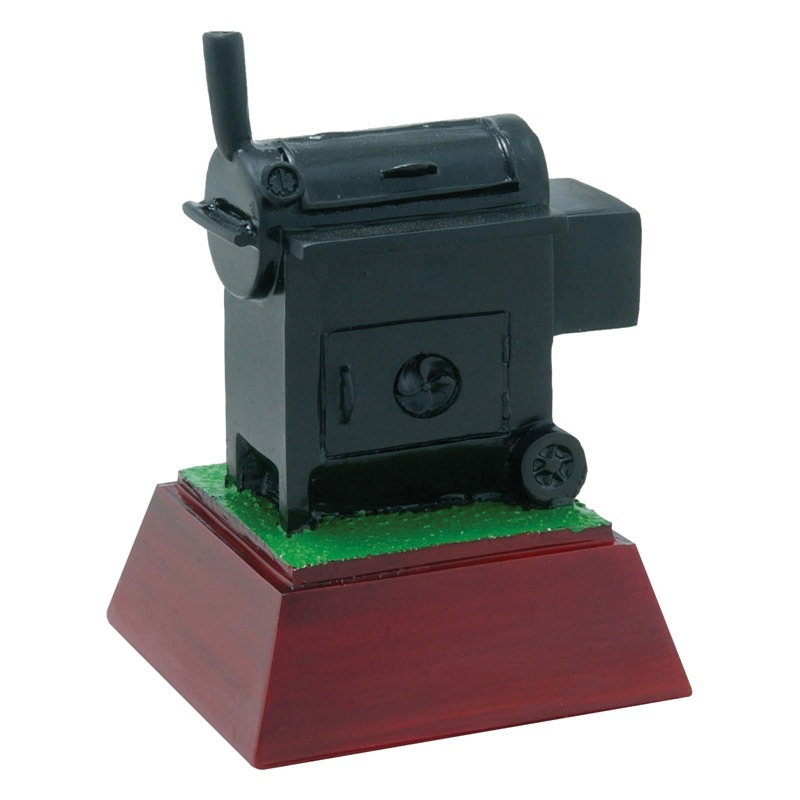 Resin BBQ Grill on Base