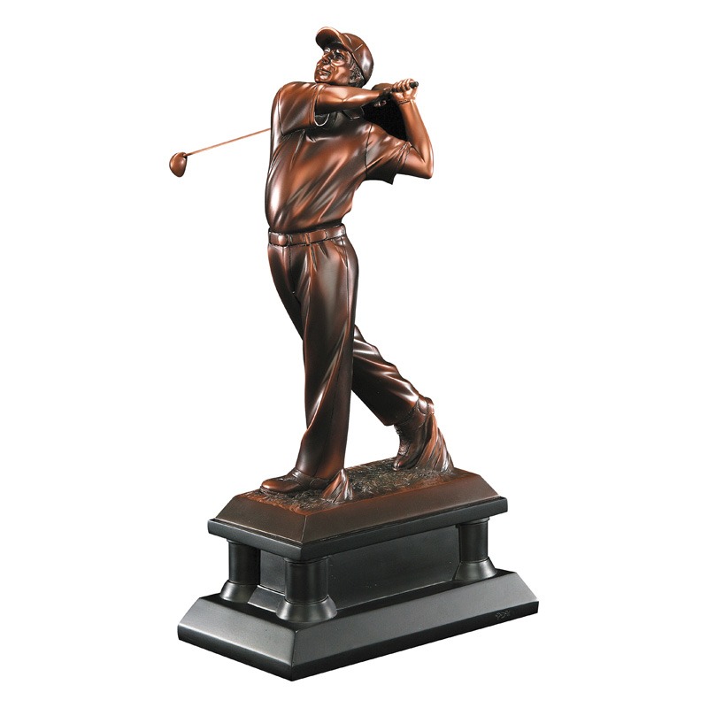 Resin Bronze Golf Male 12