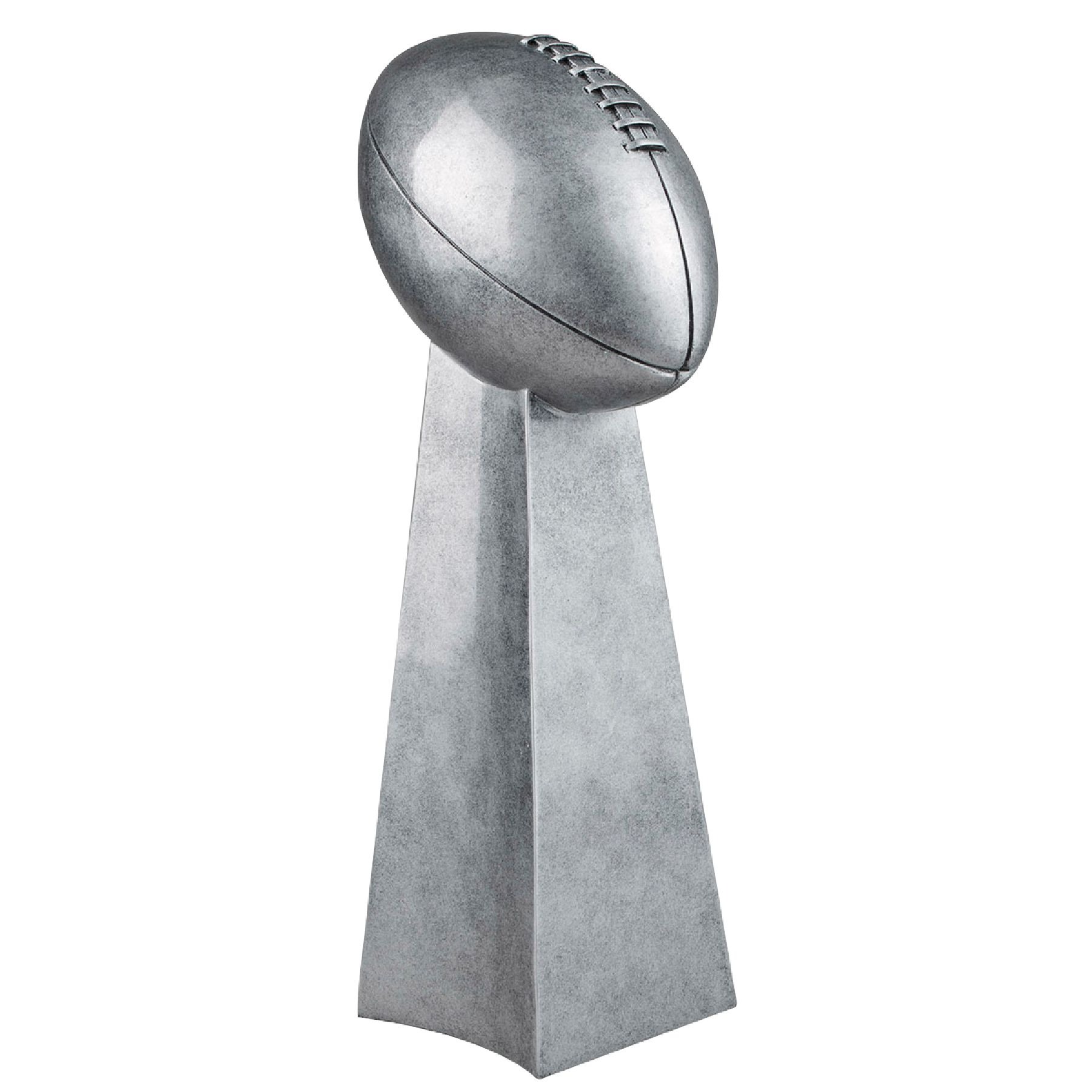 Resin Football Lomabady Small Silver