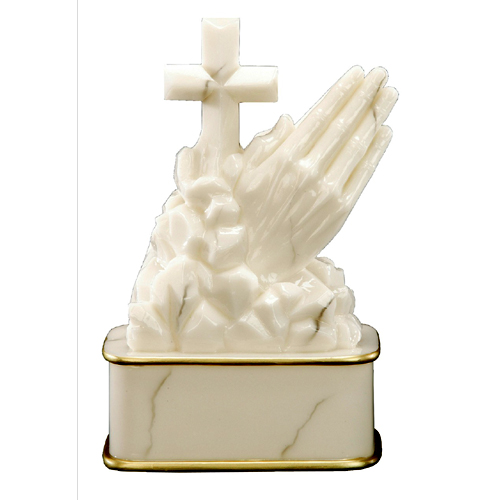Resin Ivory Praying Hands